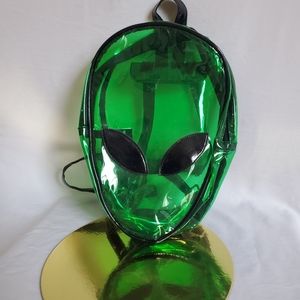 Green Alien Backpack